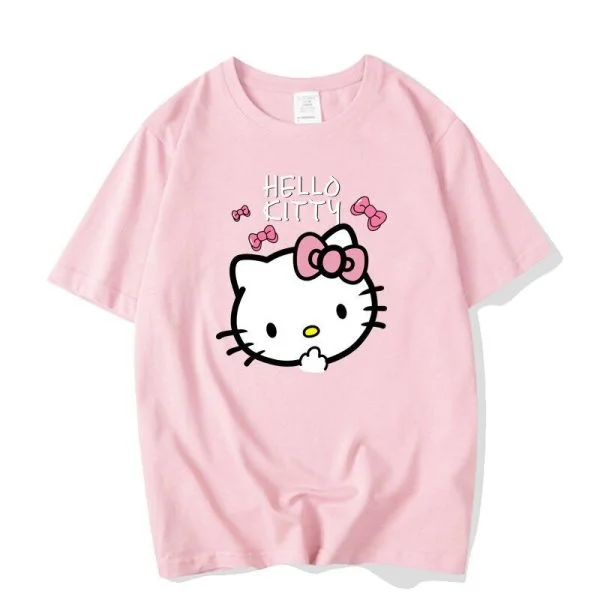 Playeras de Hello Kitty Rosa