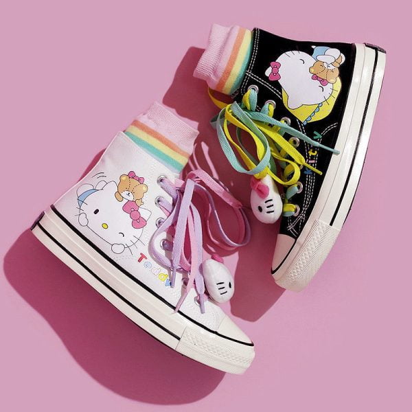 Hello Kitty Converse Shoes