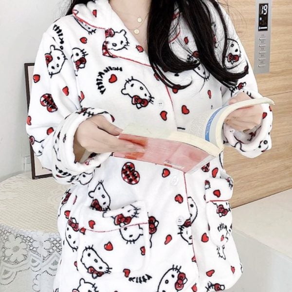 Pijama blanco de Hello Kitty