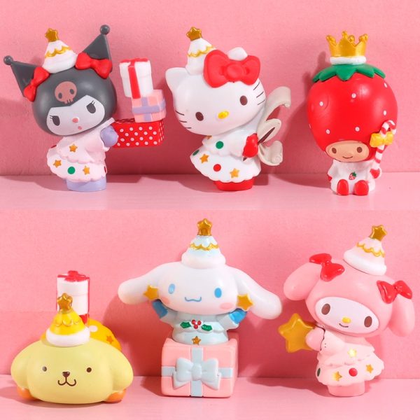 Figuras de Hello Kitty Navidad