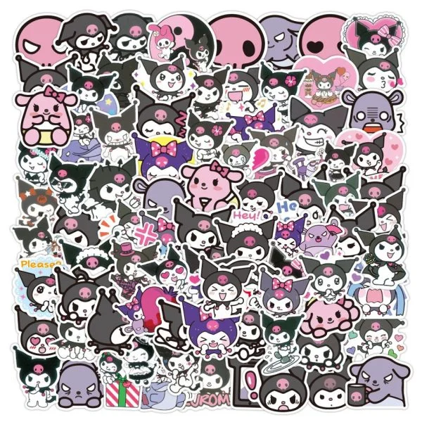 Kuromi Aesthetic Stickers