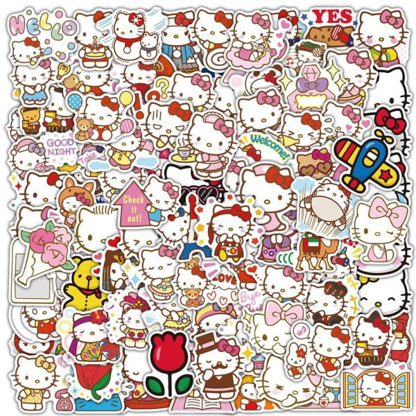 Hello Kitty Aesthetic Stickers