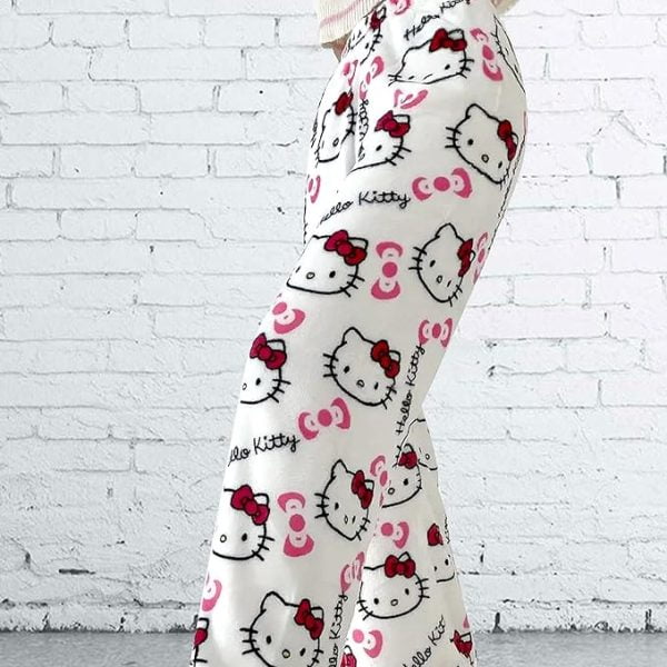 Pantalon Pijama Hello Kitty Blanco