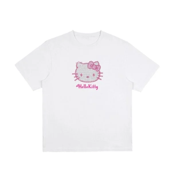 Playeras Hello Kitty Blanca