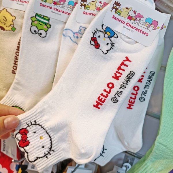 Calcetines cortos de Hello Kitty