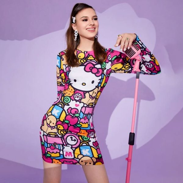 Vestido de Hello Kitty Para Dama