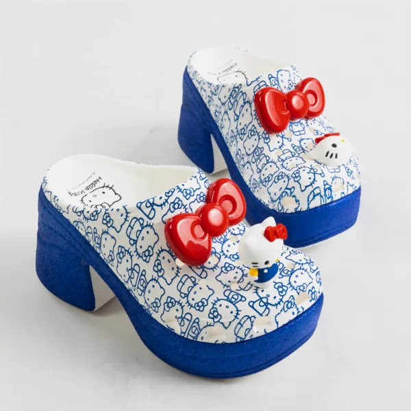 Hello Kitty Crocs Plataforma