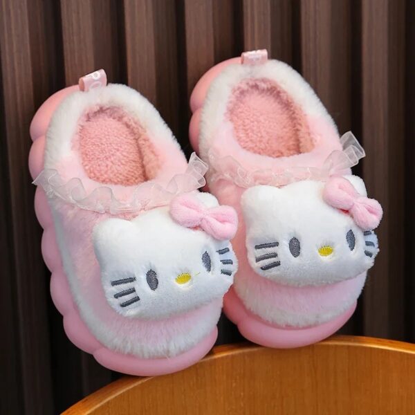 Pantuflas Hello Kitty Para Niñas