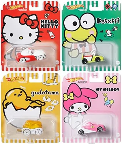 Hello Kitty y sus Amigos Hot Wheels