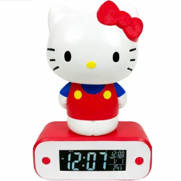 Reloj Despertador Hello Kitty